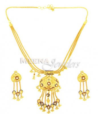 22Kt Necklace Set ( Light Sets )