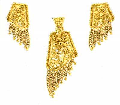 22 Kt Gold Pendant Sets ( Gold Pendant Sets )