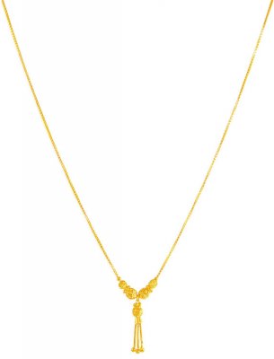 22 Karat Gold Chain (18 In) ( 22Kt Gold Fancy Chains )