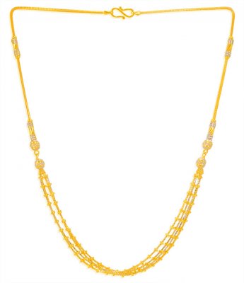 22kt Gold Exclusive Designer Chain ( 22Kt Gold Fancy Chains )