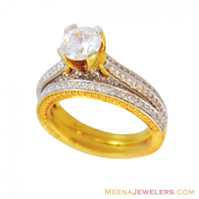 22k Exclusive Engagement Ring ( Ladies Signity Rings )