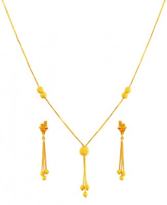 Gold Necklace and Earring Set ( Light Sets )