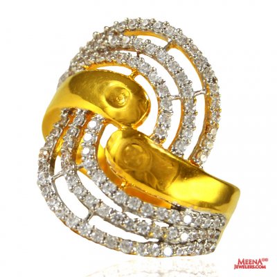 22K Gold Ladies Ring ( Ladies Signity Rings )