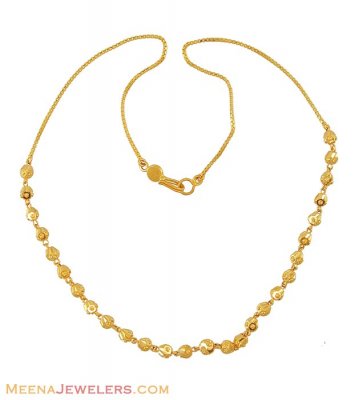 Indian Chain (22Kt Gold) ( 22Kt Gold Fancy Chains )