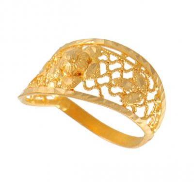 22Kt Gold Ring ( Ladies Gold Ring )