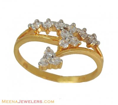 22K Gold Ladies Ring ( Ladies Signity Rings )