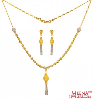 22k Gold Fancy Dokia Set ( Light Sets )