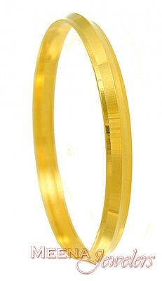 Gold Punjabi Kada ( Mens Gold Kada )