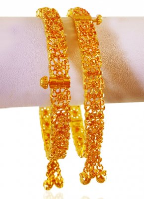 22K Yellow Gold Kada (2PC) ( Kadas )