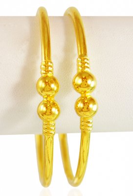 22K Gold Kada (2 PCS) ( Kadas )