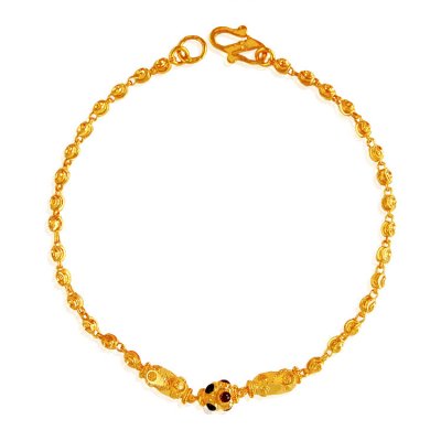 22Kt Gold Balls Bracelet  ( Ladies Bracelets )