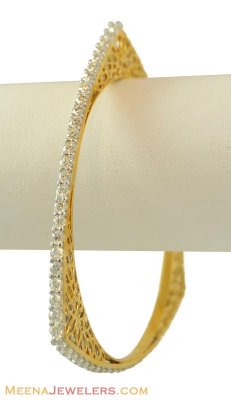 Triangle Shaped Diamond Bracelet ( Diamond Bracelets )