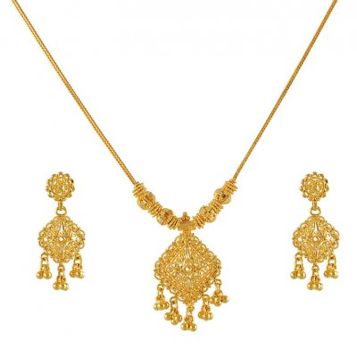 22K Fancy Necklace Set ( Light Sets )