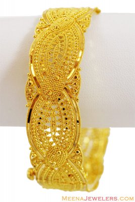 22K Designer Filigree Kada (1 pc) ( Kadas )