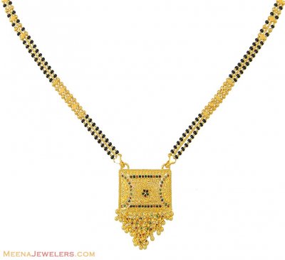 22K Meenakari Mangalsutra (24 Inch) ( MangalSutras )