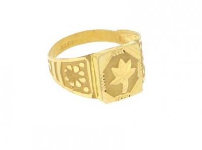 22K Mens Gold Ring ( Mens Gold Ring )