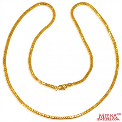 22 karat Gold Chain  ( Plain Gold Chains )