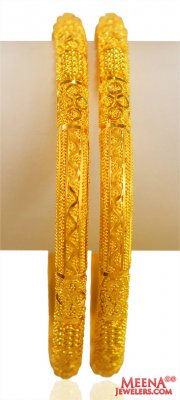 22k Gold  Bangle (2 pc) ( Gold Bangles )