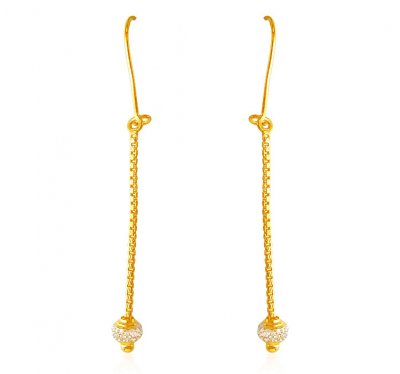 22K Fancy Earrings ( Long Earrings )