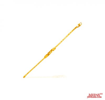 22Kt Gold Baby Bracelet ( 22Kt Baby Bracelets )