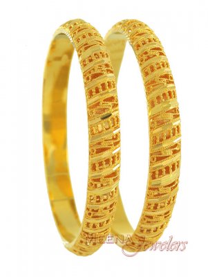 22Kt Gold Bangle (1Pc) ( Gold Bangles )