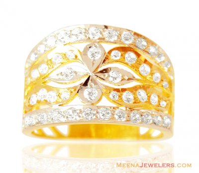 Fancy 22k Gold Ring ( Ladies Signity Rings )