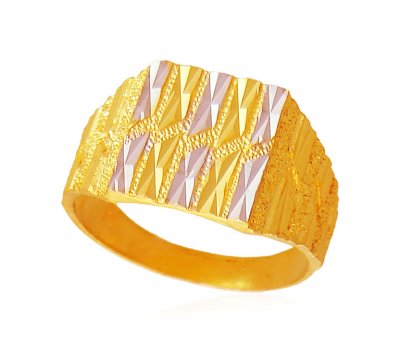 Exquisite Mens Ring (22kt) ( Mens Gold Ring )