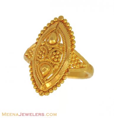 22kt Baby Girl Ring ( 22Kt Baby Rings )