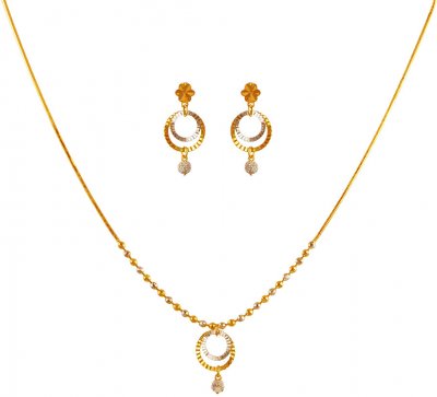 Fancy Balls 22K Necklace Set ( Light Sets )