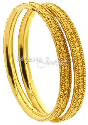 22Kt Gold Bangles ( Gold Bangles )