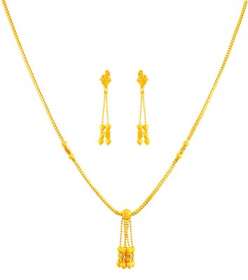 Necklace And Earring Set 22K ( Light Sets )