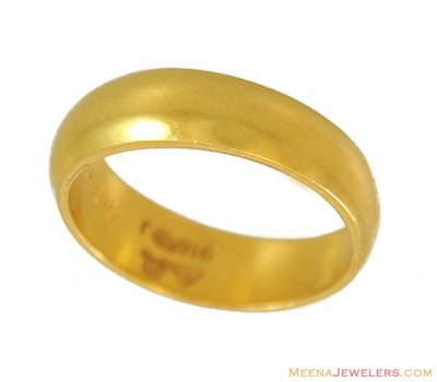 22Kt Gold Band ( Wedding Bands )