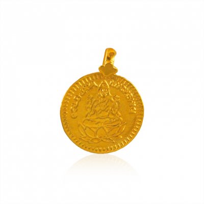22k Gold reversible pendant ( Ganesh, Laxmi and other God Pendants )
