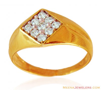 22K Gold Mens Ring ( Mens Signity Rings )