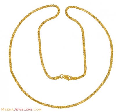 22K Gold Fancy Chain ( 22Kt Gold Fancy Chains )