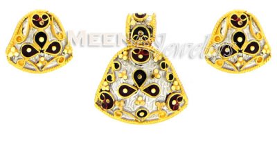 22 Kt Gold Pendant Sets ( Gold Pendant Sets )