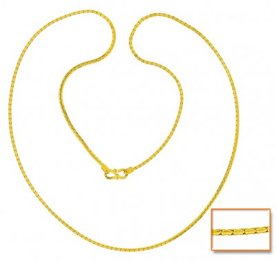 22Kt Gold Chain ( Plain Gold Chains )