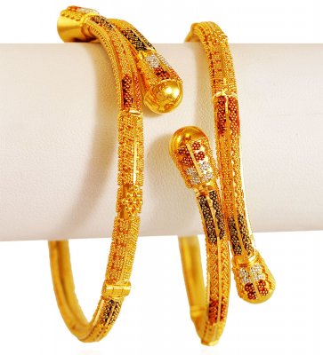 22K Gold Designer Kada  ( Kadas )