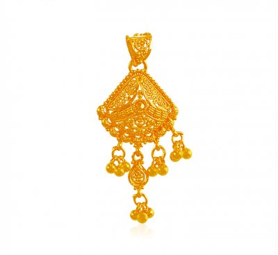 22K Filigree Pendant ( Fancy Pendants )