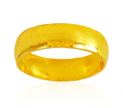 22K Gold Plain Band  ( Wedding Bands )