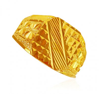 22kt Gold Mens Ring ( Mens Gold Ring )