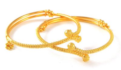 22Kt Gold Bangles ( Kadas )