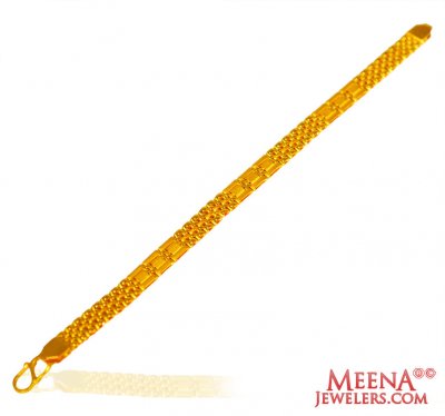 22k Yellow Gold Bracelet ( Men`s Bracelets )