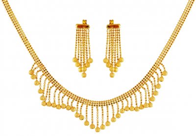 22 Karat Gold Necklace Set ( Light Sets )