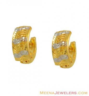 22k Fancy Clip On Earrings ( Clip On Earrings )