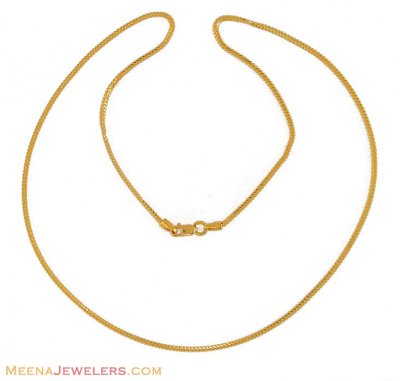 22K Gold Chain ( Plain Gold Chains )