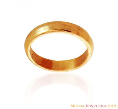 Simple Gold Band (Unisex) ( Wedding Bands )