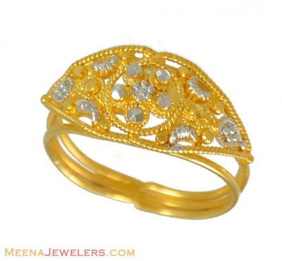 22K Gold Ladies Ring ( Ladies Gold Ring )