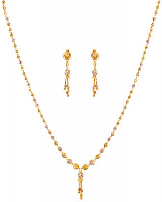 22K Gold Two Tone Set  ( Light Sets )