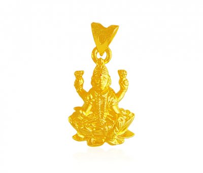 22k Gold Laxmi Pendant ( Ganesh, Laxmi and other God Pendants )